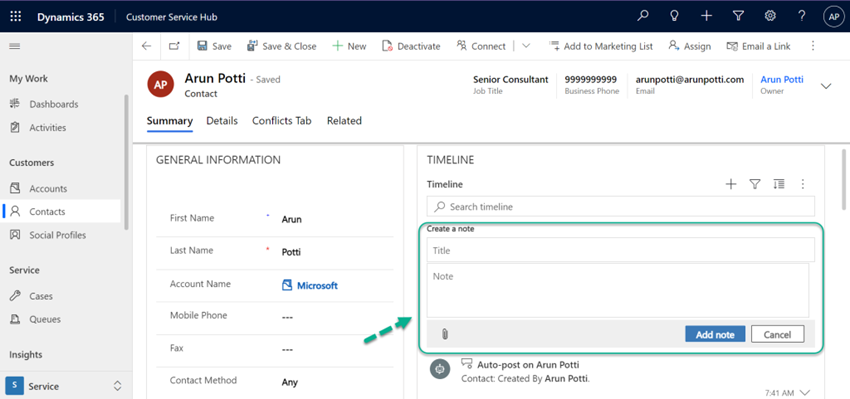 How To Enable/ Disable Rich Text Editor In The Timeline In Dynamics 365 CRM Online